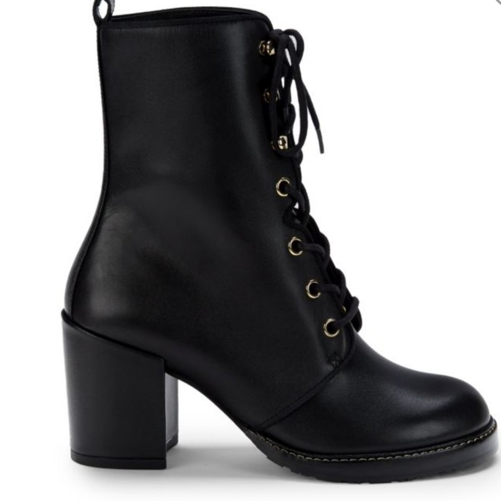 Stewart Weizmann woman's black Cassie 75 boots..